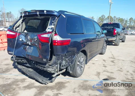 2018 Toyota Sienna Xle from USA, damaged, VIN 5TDDZ3DC6JS206368